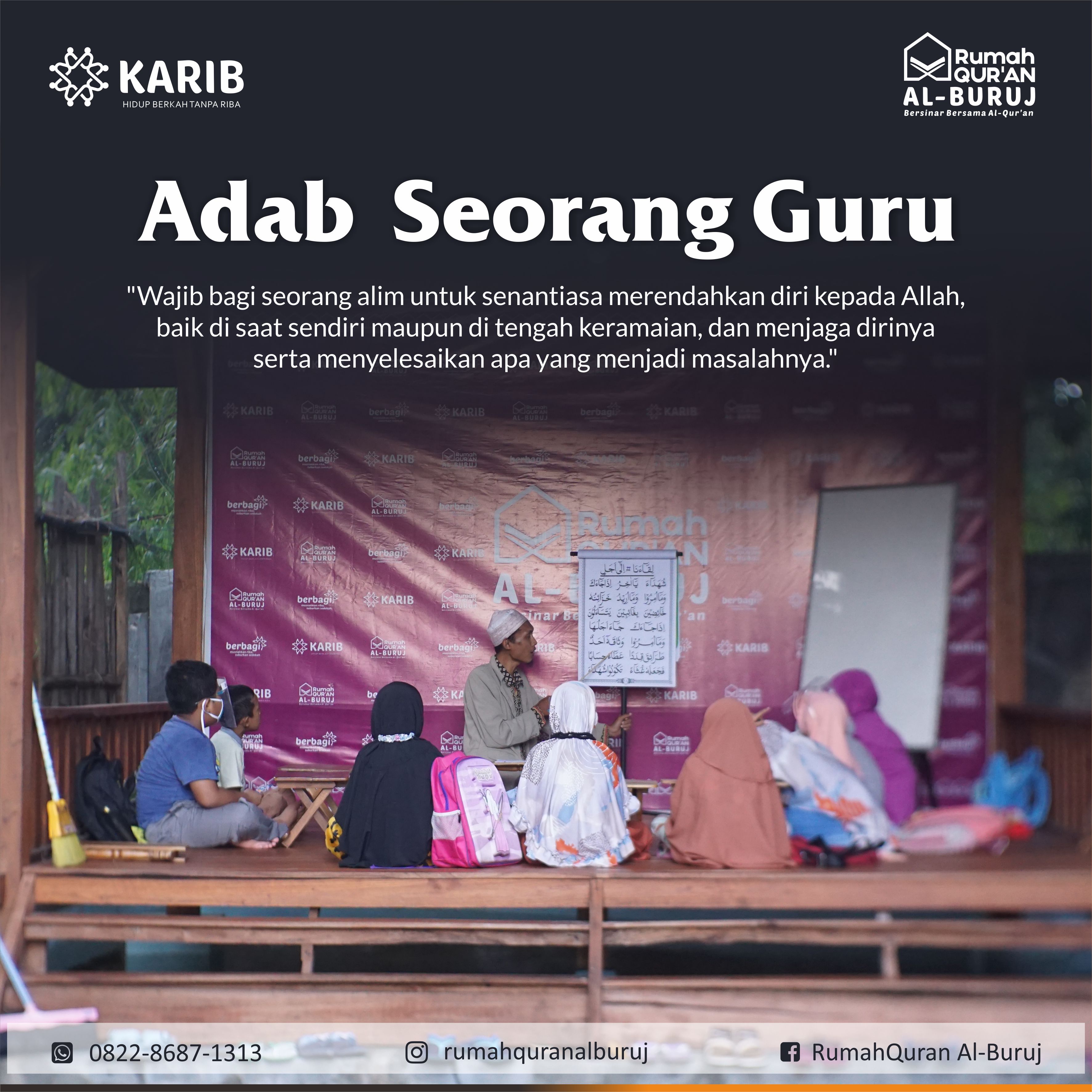 Adab Seorang Guru Kepada Murid (Bagian I)